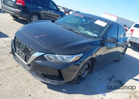 2022 Nissan Sentra Sv Xtronic Cvt from USA, damaged, VIN 3N1AB8CV7NY297756